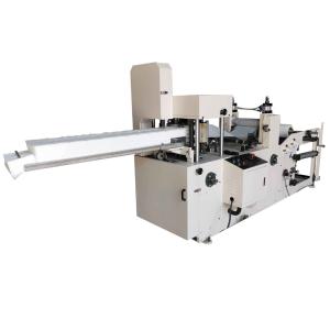 China Embossing Folding Printing Napkin Tissue Paper Making Machine Bandsaw Cutter on sale