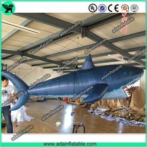 Quality 3m Inflatable Shark with Blower for Indoor Event Stage Decoration,Inflatable Shark Model for sale