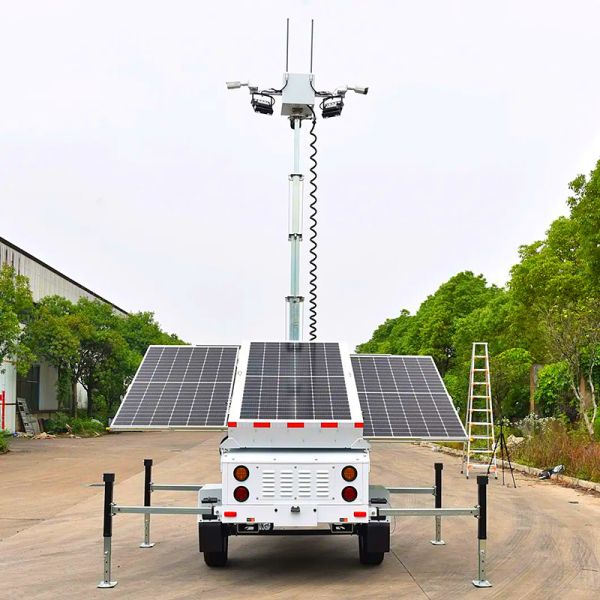 High Efficiency Mobile Lighting Tower Mining Solar Light Tower Portable Light Towers