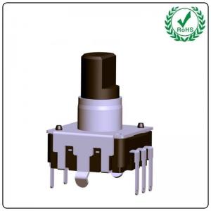 Quality 12mm EC12 rotary encoder with insulated shaft with switch EC1211-01-X2B-HA1 for sale