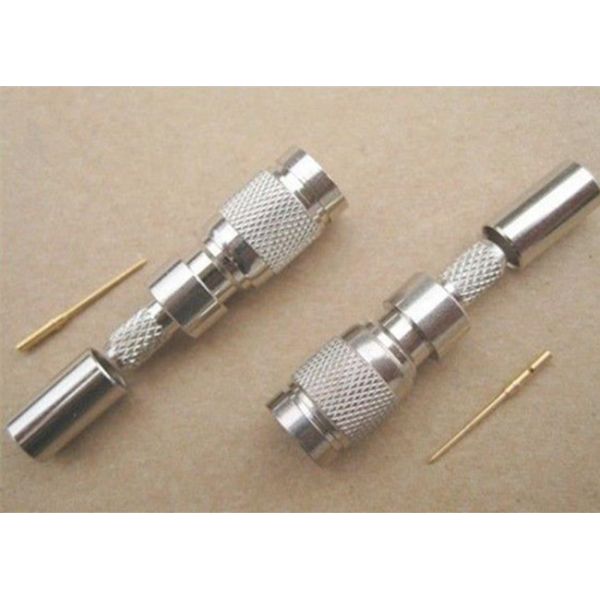 1.0/2.3 Crimp male connector for ST214 Cable