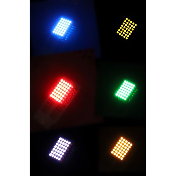 1.9mm Micro Dot Matrix 5x7 LED Display 2.5mm Pixel Pitch Multi Color