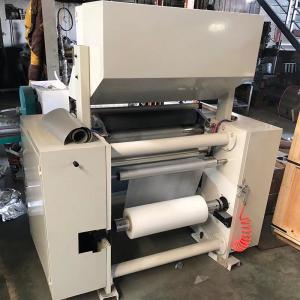 China Wallpaper 1000kg Rewinding And Slitting Machine High Speed Roll Thermal Paper Slitting Rewinder on sale