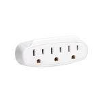Wall Power Socket And Wall Tap One Input Three Outlet UL cUL passed