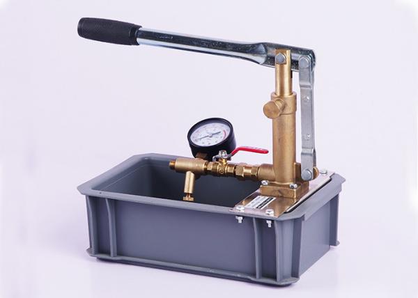 Buy Copper Piston Pipe Test Pump , High Pressure Hydrostatic Test Pump at wholesale prices