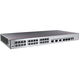 Quality High-Performance Huawei Switch With 24-Port Gigabit &amp; 4x 10G SFP+ , PoE++ Support for sale
