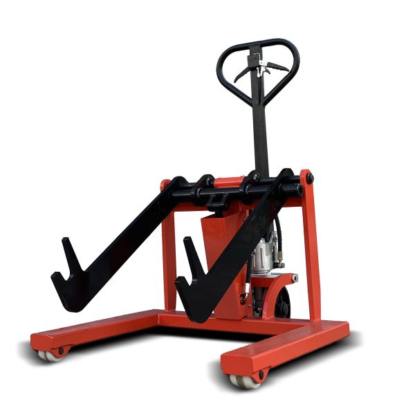 Easy operation 350kg 500kg Coil Handling Trolley Coil lifter can be customized for Reel Lifting