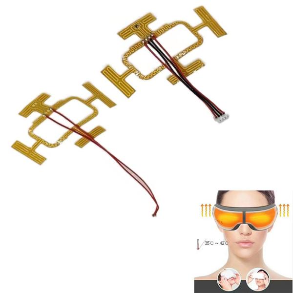 Buy 12 Volt Polyimide Heater Element , Infrared Film Heater For Eye Protector at wholesale prices