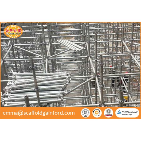 Powder coating painted 1.2m ring lock ledger layher horizontal level for Singapore scaffold projects