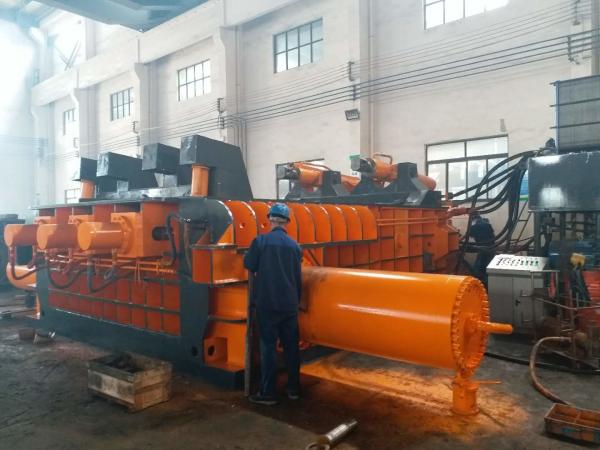 Buy Hydraulic Belling Machine For Scrap Baling Automatic Control Power 180kW at wholesale prices