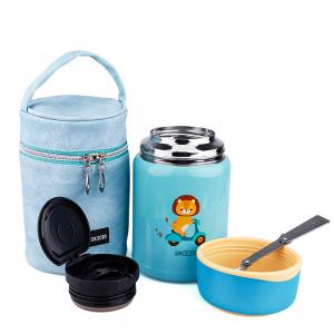 China 2020 New thermos lunch box for hot food ,  thermos stainless steel insulated Vacuum food flask food warmer set on sale