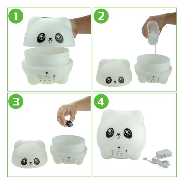 7 LED Colored Light 15.6W Mini Ultrasonic Aroma Diffuser