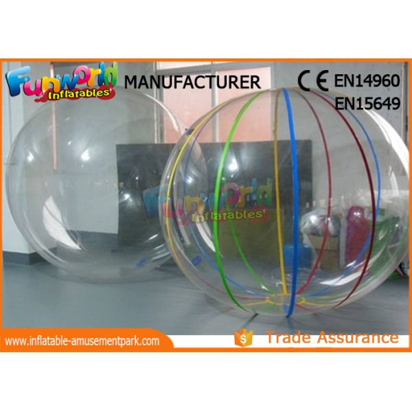PVC Inflatable Water Walking Ball / Multi - Function Inflatable Water Toys