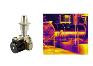30μM MWIR Cooled Thermal Imaging Sensor 320x256 For Detecting Gas Leaks