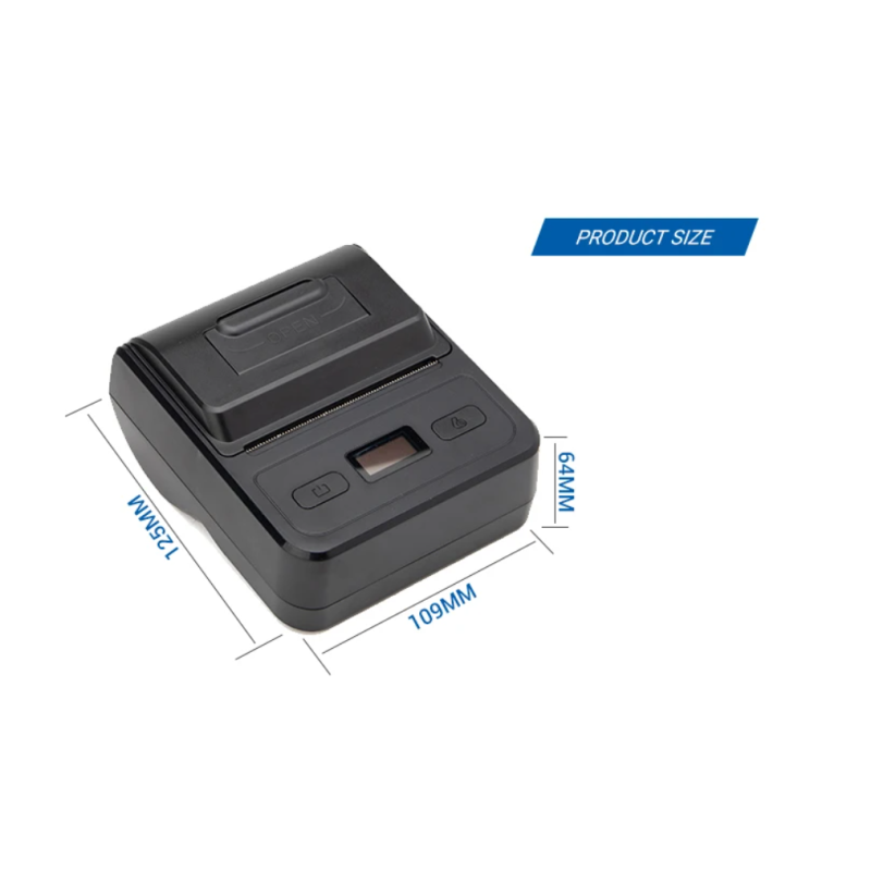 80MM Portable BT Printer Thermal And Label Printer Effortless and Convenient Printing