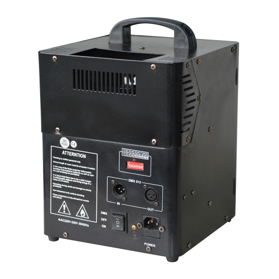 100w Stage Effect Machine Dual Heads 6ch Dmx Fire Machine