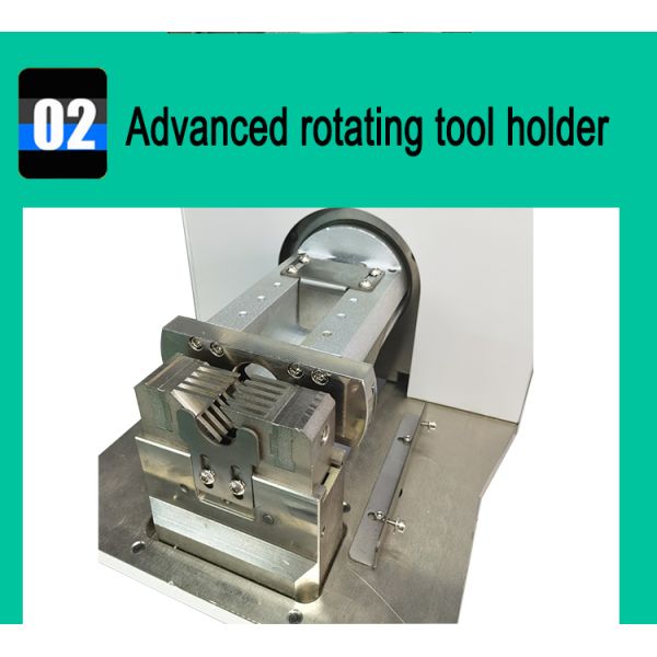 80kg Pneumatic Rotary Knife Stripping Machine for Large Square Cable Wire Stripping