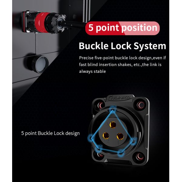 Cnlinko Ym20 Series 2 3 4 5 6 7 9 12 14 Ip68 Pin Waterproof Wire Connector Male Female Circular Aviation Connector Connector