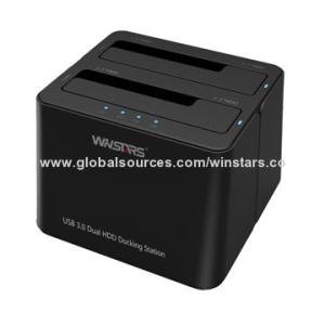 Quality Super speed USB 3.0 HDD docking station, supports HDD transfer to USB 3.0 high speed data storage for sale