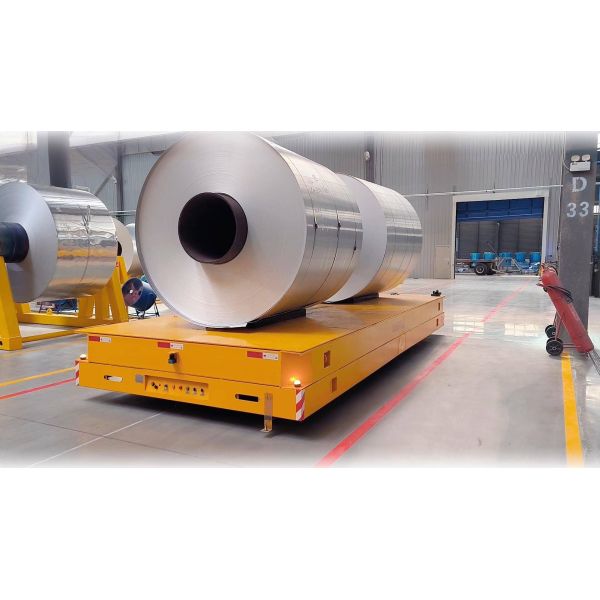 High Load Capacity 10T Electric Transfer Cart With Customizable Colour And Painting Surface