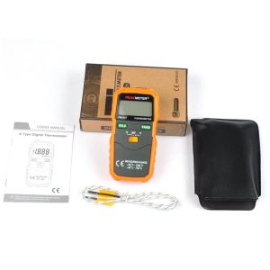 High Precision Temp Humidity Meter , Auto Power OFF Digital Thermometer