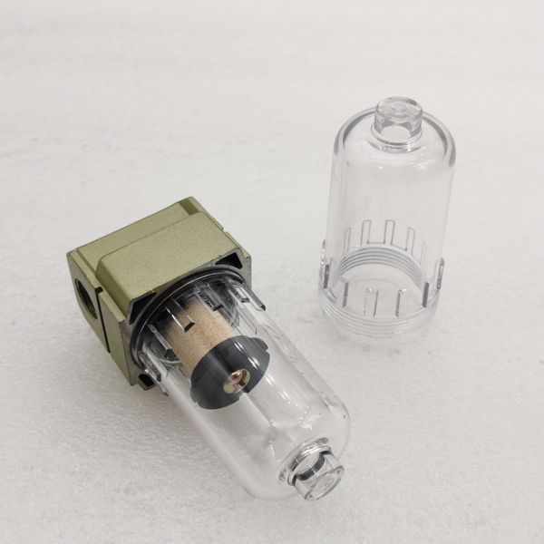 AF2000 Transparent Glass Bottle Cup Oil Filter