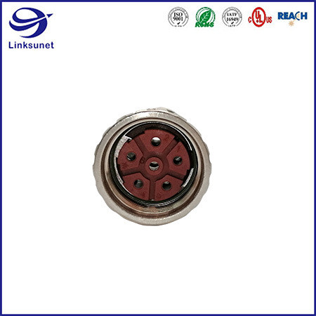 623 M23 6pin Signal Circular Connectors For Industrial Robot Wire Harness