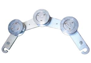 China Construction Works Cable Pulley Block Hook Type Grounding Pulley Earth Stringing Block on sale