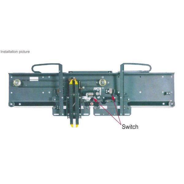 White Plastic Elevator Door Operator Door Machine Contact Switch