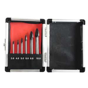 Buy cheap 6pcs YG6X Glass Drill Bit Set in Aluminium Box from wholesalers