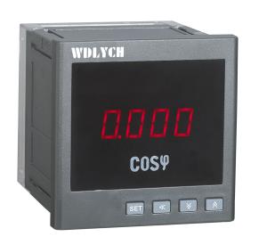 China Grey Digital Power Factor Meter , Directional Power Meter Enhanced Pc Shell 0.5% Accuracy Class on sale