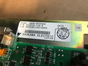 YASKAWA CACR-UP20AAA SERVO CONTROL SERVO DRIVE CONTROLLER CACR-SR SERIES