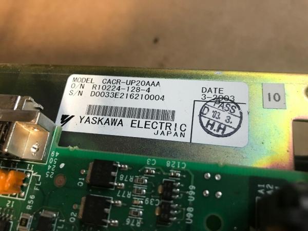 Buy YASKAWA CACR-UP20AAA SERVO CONTROL SERVO DRIVE CONTROLLER CACR-SR SERIES at wholesale prices