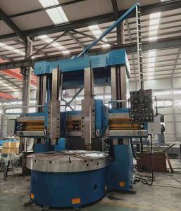 China Double Column Vertical Turning Lathe Machine , Cnc Manual Vertical Lathe on sale