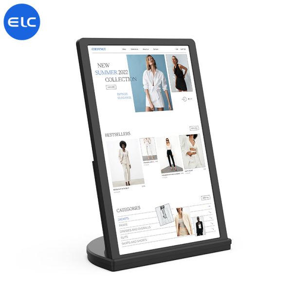 Customized Wall Mount Digital Signage With Detachable Stand Narrow Bezel