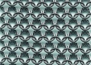 Quality Stainless steel wire mesh screen, decorative ring mesh curtains for building for sale