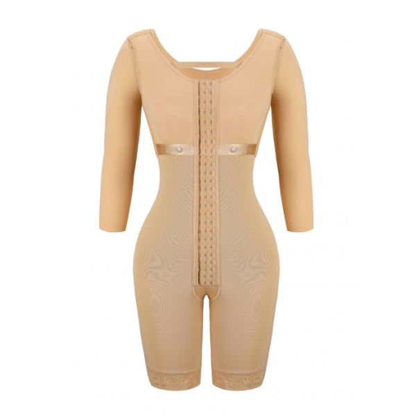 HEXIN Design Fat Tummy Trimmer Compression Body Shaper for Women Customized Labels