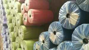 PP Spunbond Non Woven Fabric For Packing Bag / Shopping Bag 15-200gsm Basis Weight