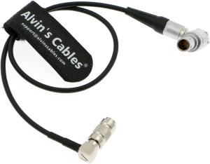 Quality Alvin'S Cables RED Komodo Timecode Cable Right Angle DIN To Right Angle EXT 9 Pin Male Timecode In Cable for sale