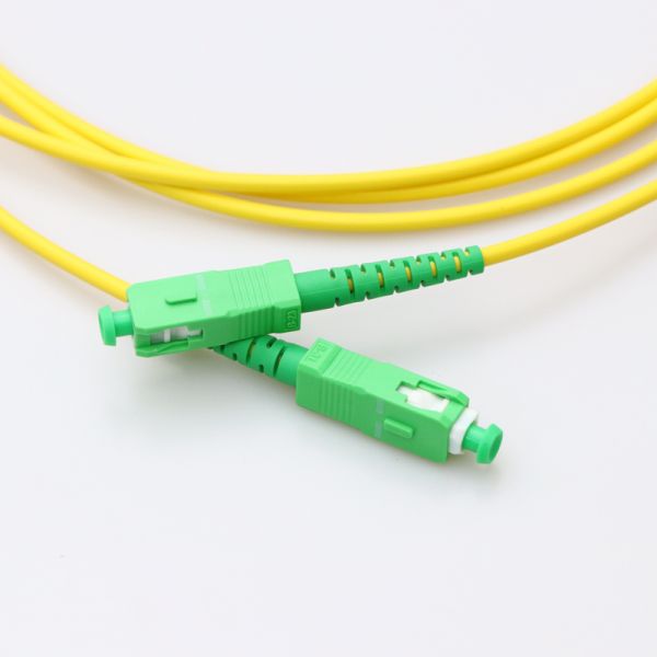 SC/APC To SC/APC 3m Simplex LSZH Sfp Optical Fiber Patch Cord