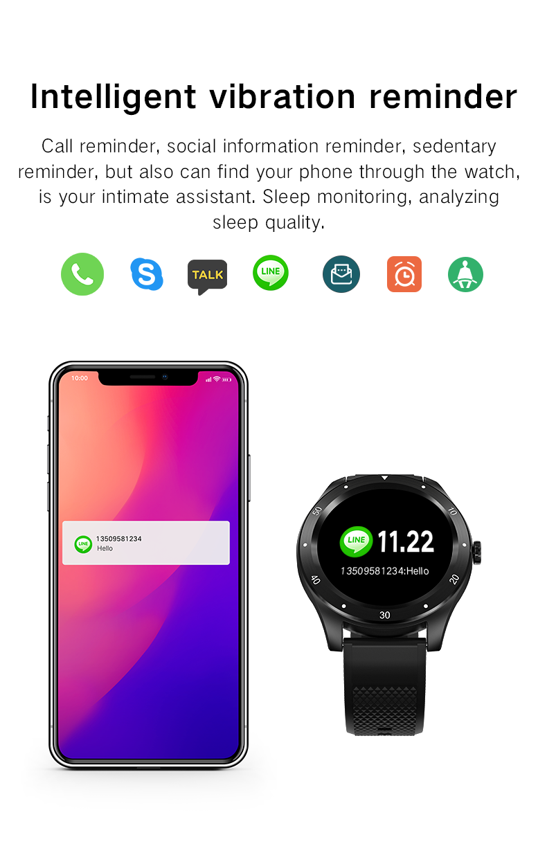 S8 Smart Watch Ip68 Touch Screen Bluetooth Smart Bracelet Zinc Alloy