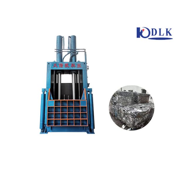 Scrap Aluminum Vertical Baling Press Semi Automatic