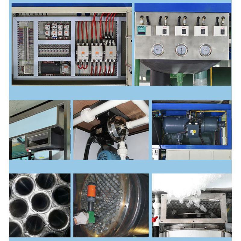Automatic Ice Tube Making Machine 15Ton 85KW
