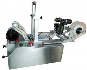 Quality 400W Plastic Round Bottle Semi Automatic Label Applicator Labeler 50KG for sale