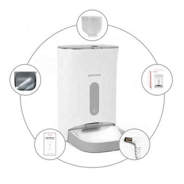 Buy Programmable Automatic Pet Feeder Smartphone App Connected Smart Pet Feeder at wholesale prices