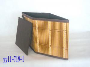 Quality bamboo storage /laundry foling basket for sale