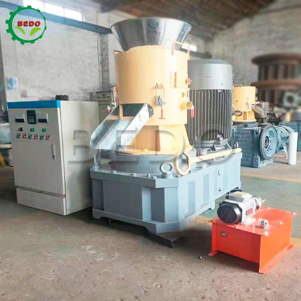 Buy 380V PLC Control Wood Pellet Machine Customized Pellet Press Machine at wholesale prices