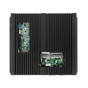 China Portable Industrial Mini Computer Aluminum Alloy Shell Fanless Embedded Mini PC on sale