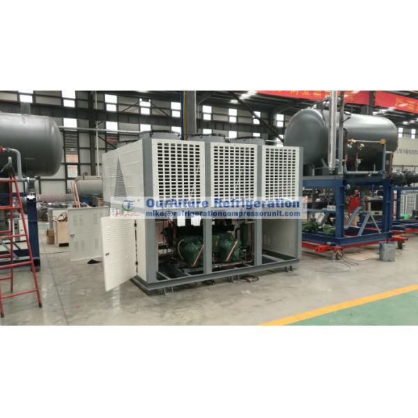 Air Cooled Condensing Unit With Piston Type R404a Compressor For Small Cold Store