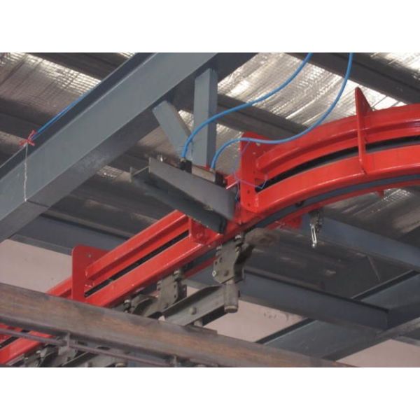 Customized Powder Coating Production Line with Power Free Conveyor System